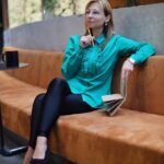 woman, business, glasses
