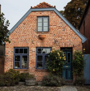 house, brick house, residential house